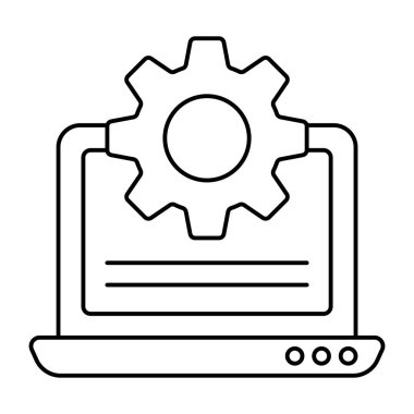 Sistem ayarlarının premimium indirme simgesi