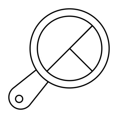 Veri analizinin mükemmel tasarım simgesi