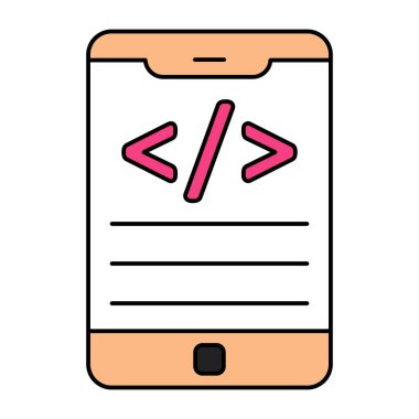 Mobil kodlamanın eşsiz bir tasarım simgesi