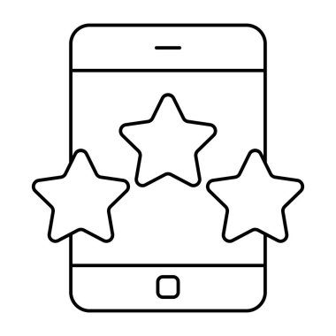 Mobil reytinglerin simge tasarımı