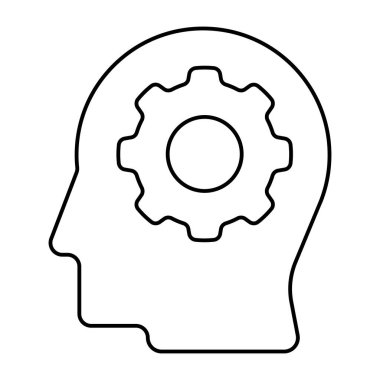 Beyin gelişiminin simge tasarımı