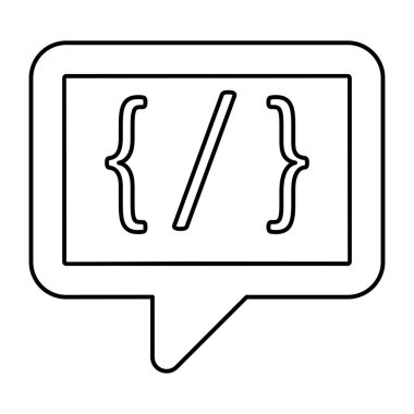 Programlama sohbetinin premimium indirme simgesi