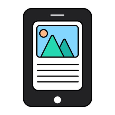 Mobil galerinin eşsiz bir tasarım simgesi