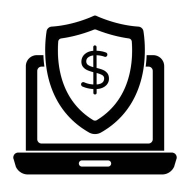     A perfect design icon of financial security