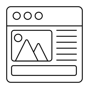 Web galerisinin düzenlenebilir tasarım simgesi 