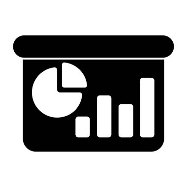 İş sunumunun premimium indirme simgesi