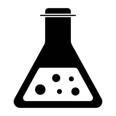      Kimyasal şişenin son moda vektör tasarımı