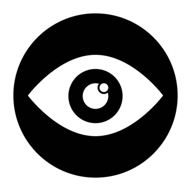 Düzenlenebilir bir göz tasarım simgesi