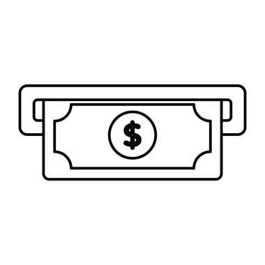 Para çekmenin moda vektör tasarımı