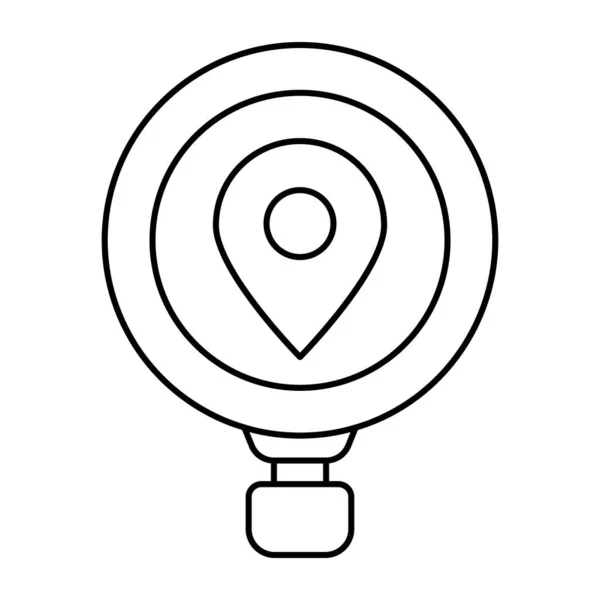 Modern Design Icon Search Location — Vettoriale Stock