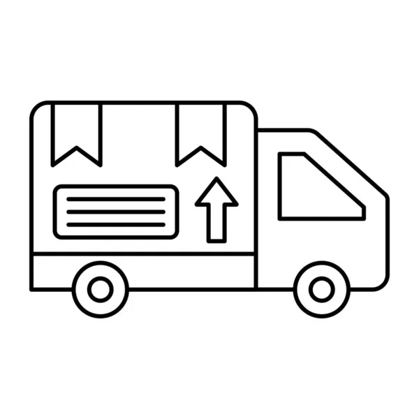 Модний Векторний Дизайн Вантажного Фургона — стоковий вектор