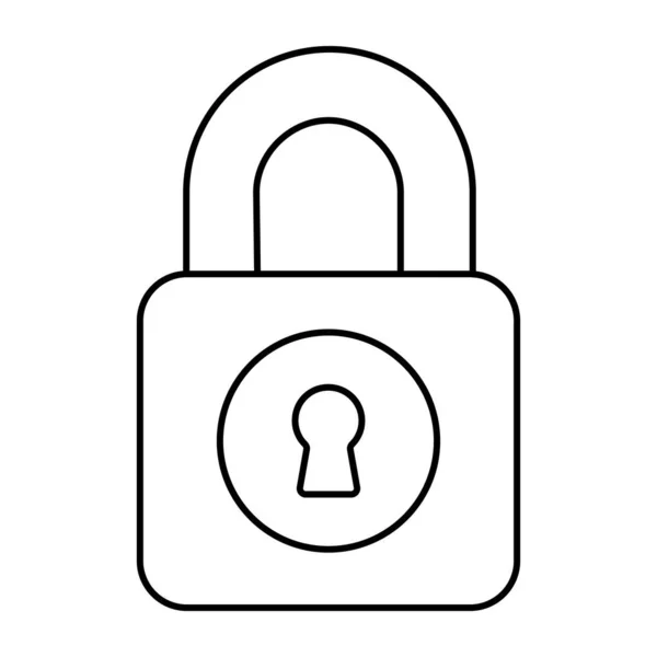 Premium Download Icon Padlock — Image vectorielle