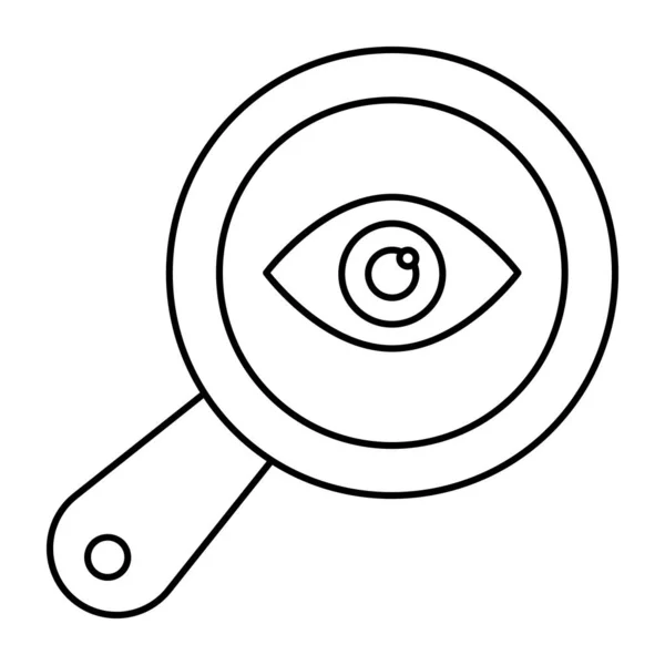 Perfect Design Icon Search Eye — 스톡 벡터