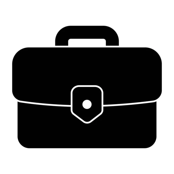 Eine Ikone Design Der Business Tasche Aktentasche Vektor — Stockvektor
