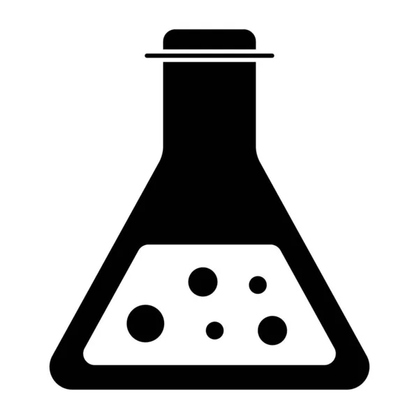 Современный Векторный Дизайн Химической Колбы — стоковый вектор