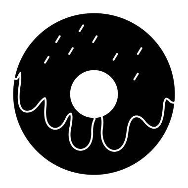 Çöreğin son moda vektör tasarımı