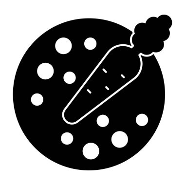 Havucun moda vektör tasarımı