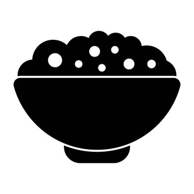 Gıda kase simgesi modada