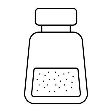 Tuz kabının son moda vektör tasarımı 