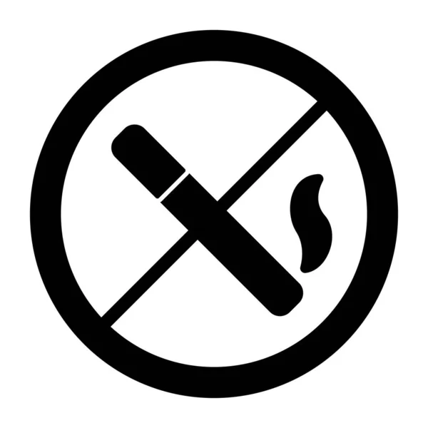 Perfect Design Icon Smoking Ban — 스톡 벡터