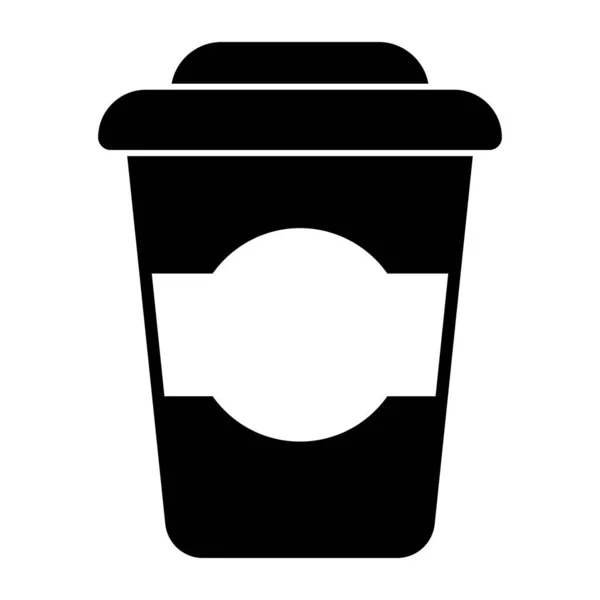 Editable Design Icon Takeaway Drink — стоковый вектор