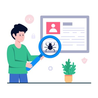 Hata ayıklamanın kavramsal tasarım çizimi