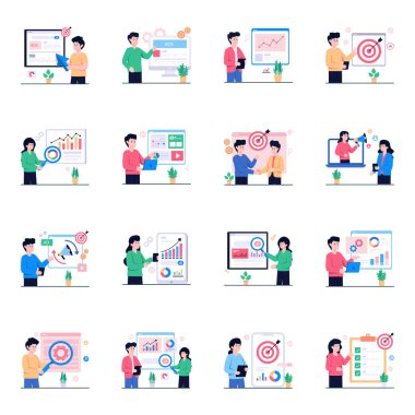 SEO Düz Çizimler Paketi