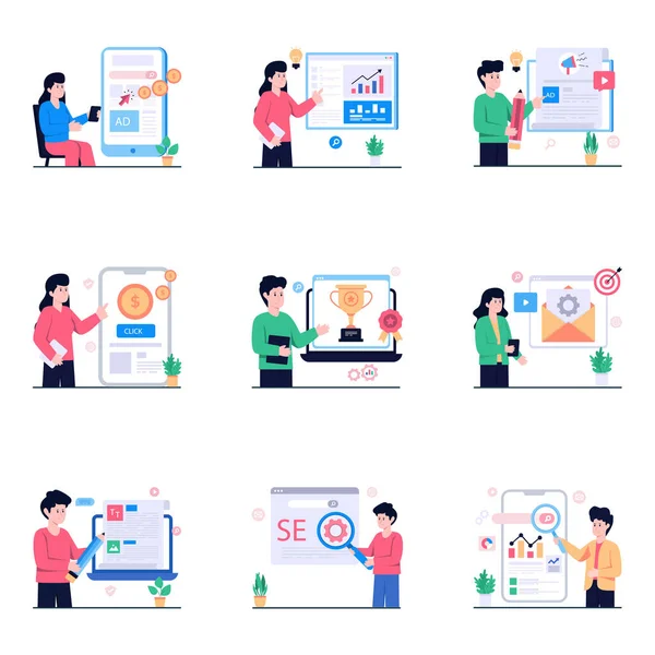 Seo ve PPPC Düz Çizimler Paketi
