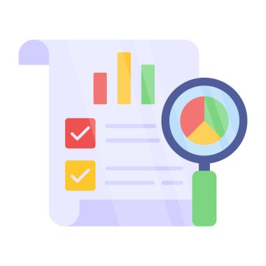 Veri analizinin eşsiz bir tasarım simgesi