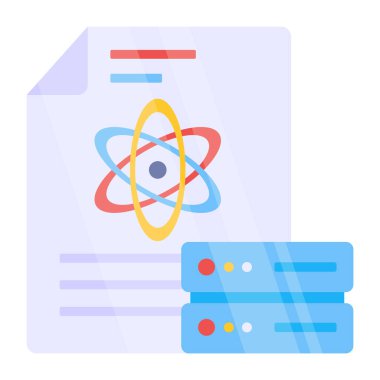 Veri biliminin modern tasarım simgesi