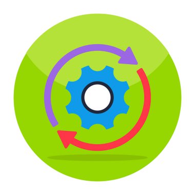 Güncelleme için mükemmel tasarım simgesi