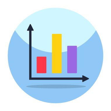 Çubuk grafiğinin en iyi indirme simgesi