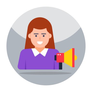 Duyurunun son moda vektör tasarımı