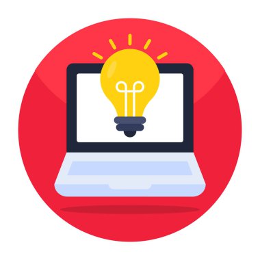 Yaratıcı fikrin mükemmel tasarım simgesi