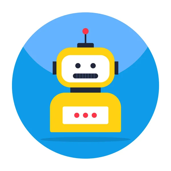 Ένα Σχέδιο Εικονιδίων Του Chatbot Επεξεργάσιμο Διάνυσμα — Διανυσματικό Αρχείο