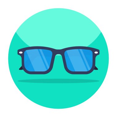 Modern design icon of sunglasses 