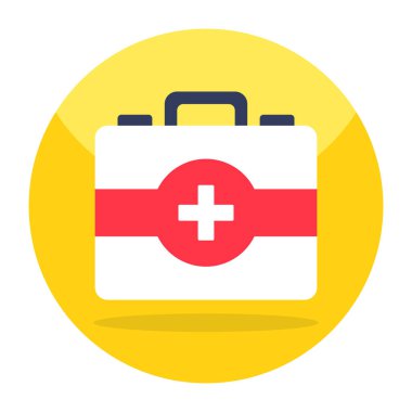 İlk yardım kitinin vektör tasarımı