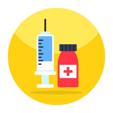 Enjeksiyon için premimium indirme simgesi