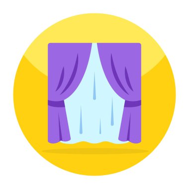 Editable design icon of window