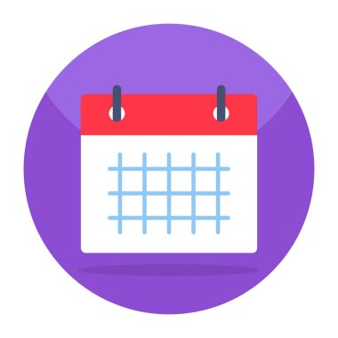 A premium download icon of calendar