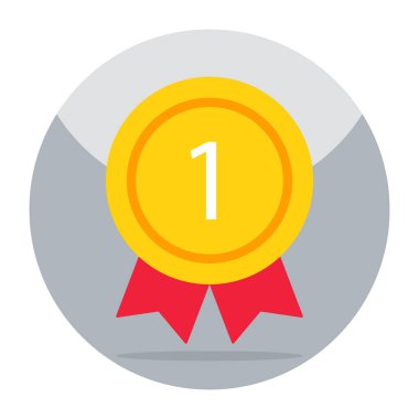 Creative design icon of quality badge 