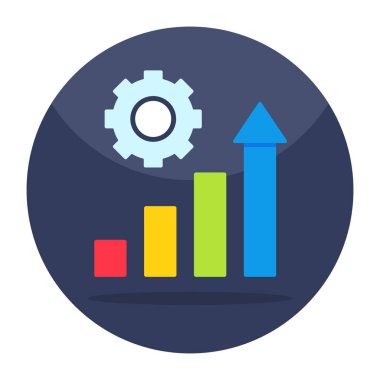 An icon design of data governance 