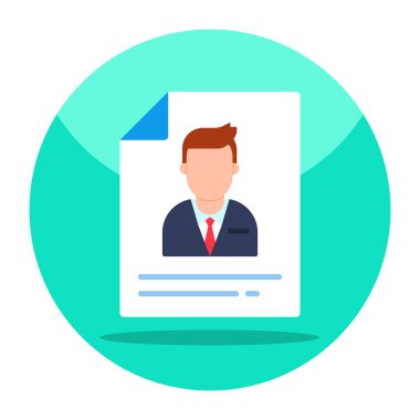 CV 'nin bir simge tasarımı 