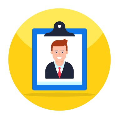 CV 'nin bir simge tasarımı 