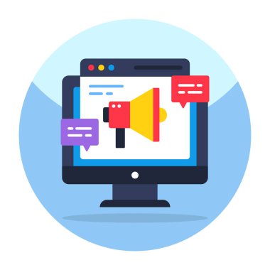 Vector design of web marketing 