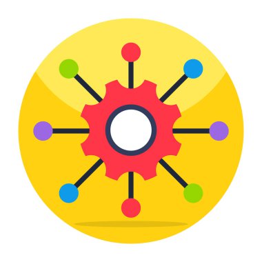 Ağ ayarlarının premimium indirme simgesi 