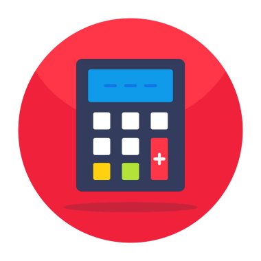 Sayı kırıcı ve hesap makinesinin premium indirme simgesi