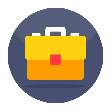 Modern design icon of bag