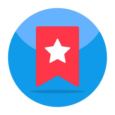 Perfect design icon of bookmark 