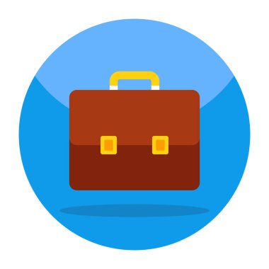 Evrak çantasının simge tasarımı 